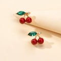 Elegant Cherry Earrings