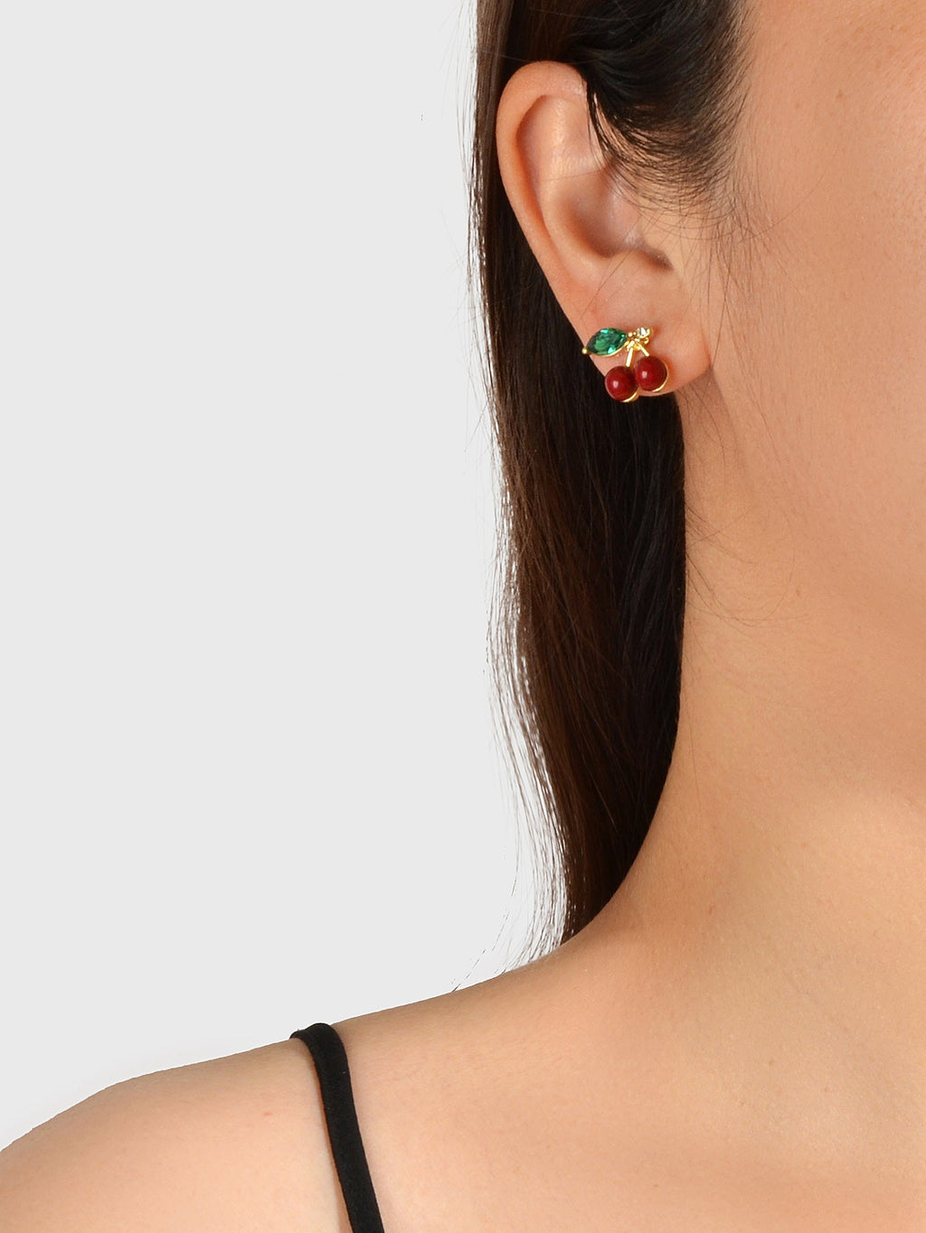 Elegant Cherry Earrings