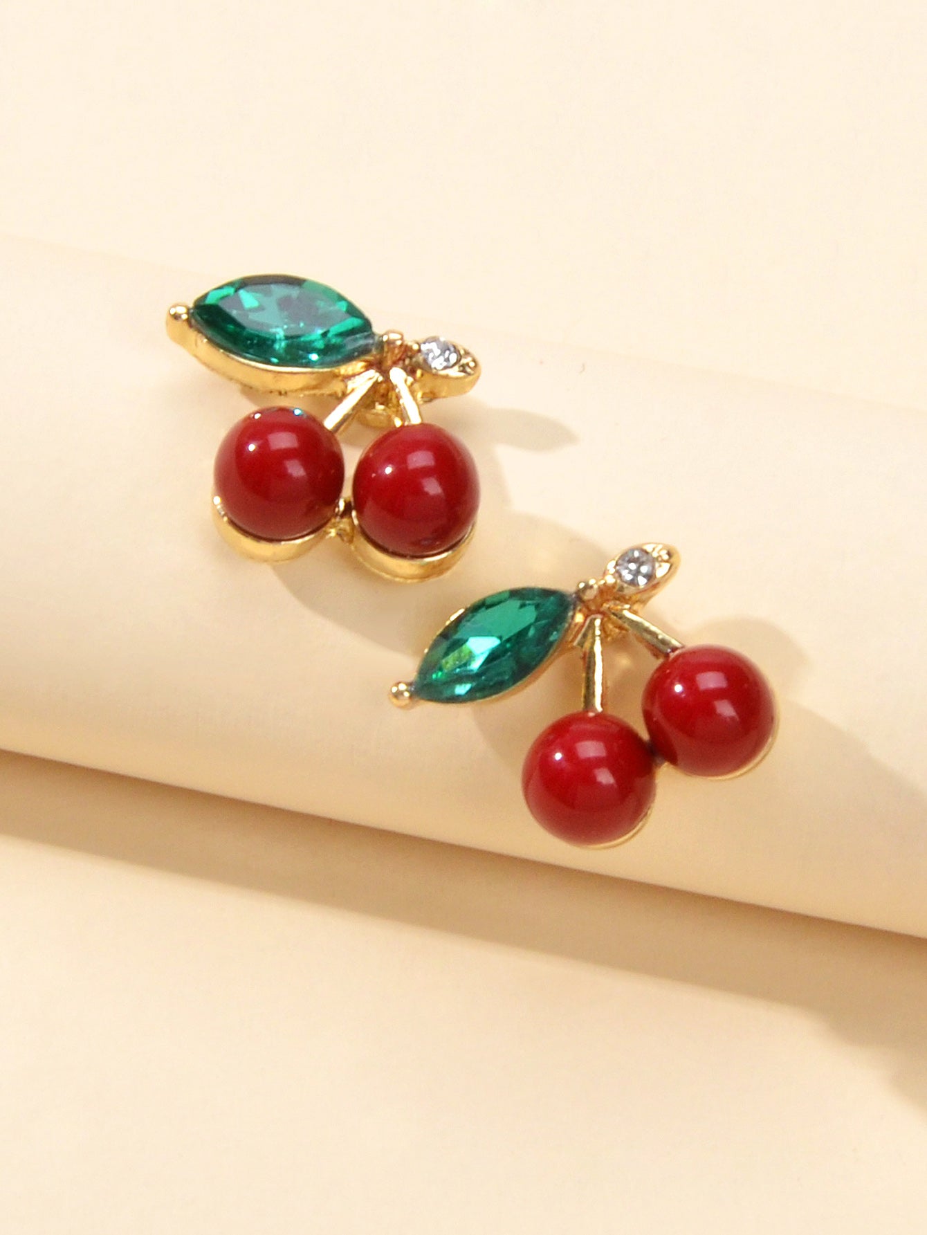 Elegant Cherry Earrings
