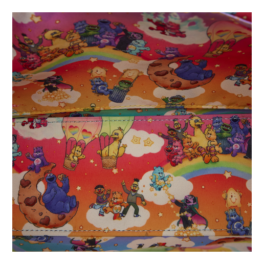 Loungefly Care Bears x Sesame Street Crossbody Bag
