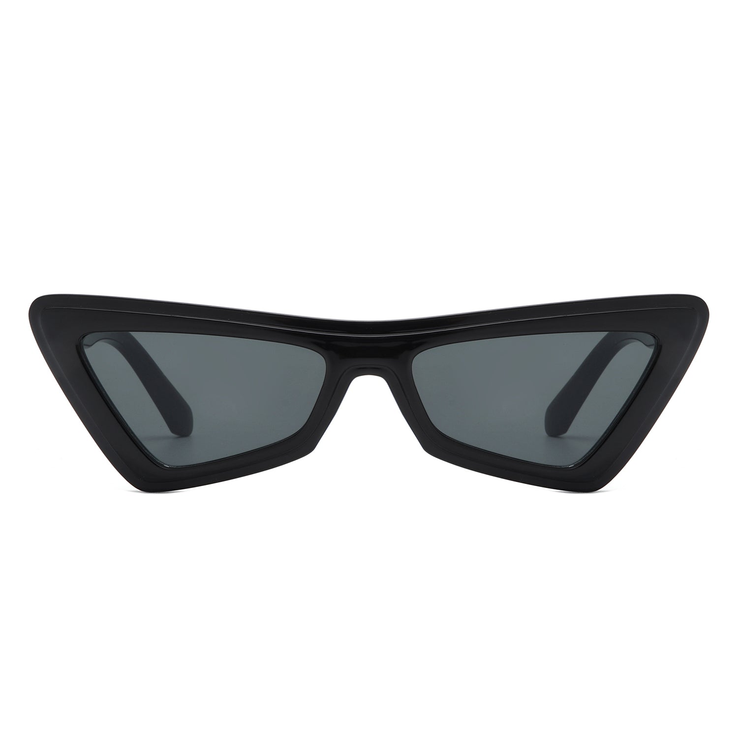 Sublar - Retro Triangle Fashion Colorful Cat Eye Women Sunglasses