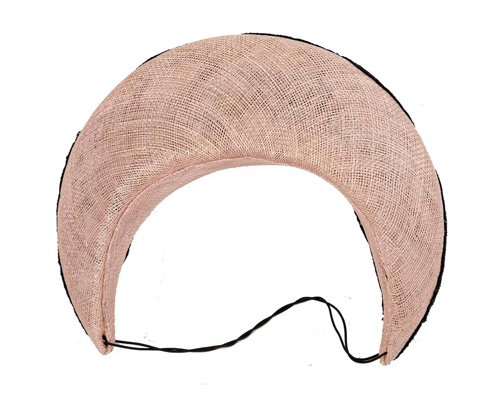 Bespoke pink headband racing fascinator by Cupids Millinery