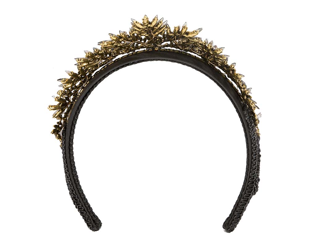 Exclusive crown fascinator headband by Cupids Millinery