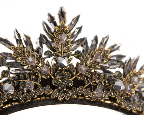 Exclusive crown fascinator headband by Cupids Millinery
