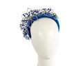 Royal Blue fascinator headband by Cupids Millinery