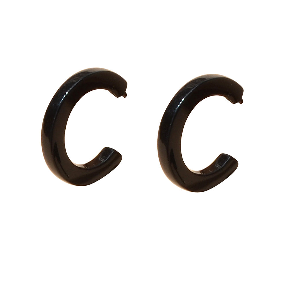 Acrylic Hoop Earrings