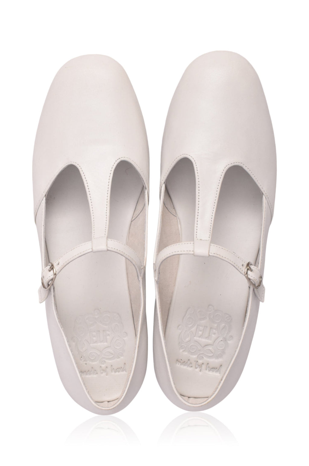 Simplicity Round Toe T-Strap Flats