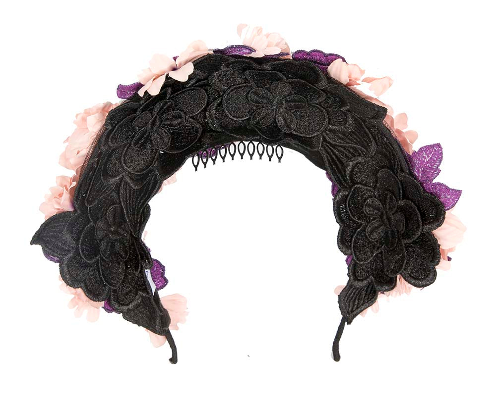 Lace flower headband by BELIEVERA