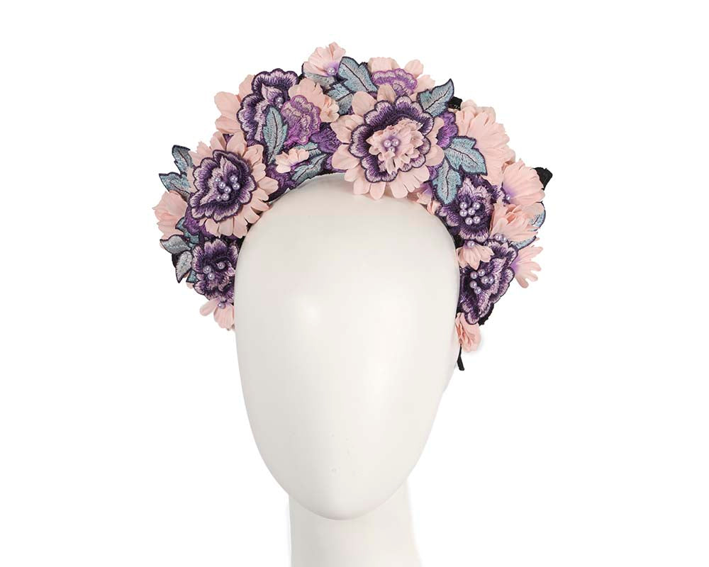 Lace flower headband by BELIEVERA